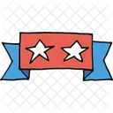 Ribbon Star Flag Icon