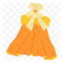 Ribboned Gown Shirt Icon