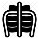 Ribcage Skeleton Anatomy Icon