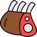 Ribs Meat Food Icon