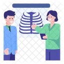 Body X Ray Ribs X Ray Organ X Ray Icon