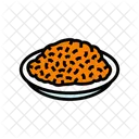 Rice Mexican Cuisine Icon