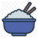 Rice Bowl Food Chinese Icon