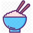 Rice Bowl Food Rice Icon