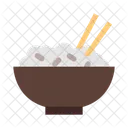 Rice Bowl Food Rice Icon