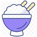 Rice Bowl Food Rice Icon