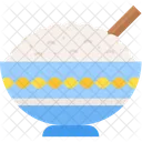 Rice Bowl Grain Lunch Icon
