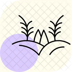 Rice field  Icon