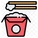 Rice Box Take Away Icon