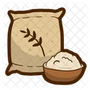 Rice Food Grain Icon