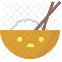 Rice Rice Bowl Chinese Food Icon