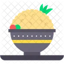 Rice Steamed Grain Icon