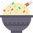 Rice Steamed Grain Icon