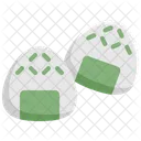 Rice Seaweed Onigiri Icon