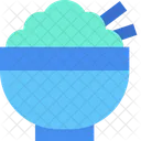 Rice Bowl Chopstick Icon