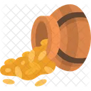Rice Paddy Grains Icon