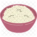 Rice Ingredient Nutrition Icon