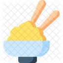 Rice Food Indian Icon