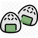 Rice Seaweed Onigiri Icon