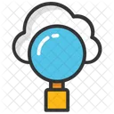 Ricerca basata sul cloud  Icon