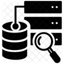 Ricerca Nel Database Query Nel Database Analisi Del Database Icon