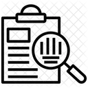 Dati Di Ricerca Rapporto Di Ricerca Analisi Aziendale Icon