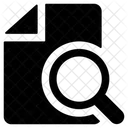 Scansione Di File Ricerca Di Documenti Ricerca Di File Icon