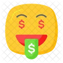 Rich Greed Dollar Icon