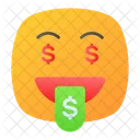 Rich Greed Dollar Icon