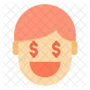Rich Emotion Face Icon