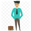 Rich Money Man Icon