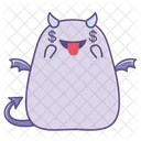 Rich Dollar Happy Icon