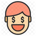 Rich Emotion Face Icon