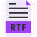 Rich Text Format File File Format File Type Symbol