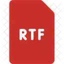 Rich Text Format File  Icon