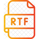 Rich Text Format File Icon