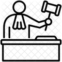 Richter Justiz Gericht Symbol