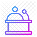 Gericht Gesetz Gerechtigkeit Icon