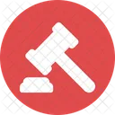 Auktion Hammer Richterhammer Symbol