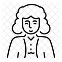 Richterin Magistrat Schiedsrichterin Symbol