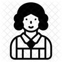 Richterin Schiedsrichterin Magistrat Symbol