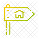 Richtung Richtungstafel Grundstucksrichtungstafel Symbol