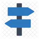Richtung Brett Pfeil Symbol