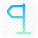 Richtung links  Symbol