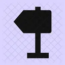 Richtung links  Symbol