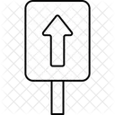 Richtung Pfeil Strassenschild Symbol