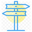 Strassenschild Strassenkarte Panel Symbol