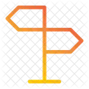 Richtungstafel  Symbol