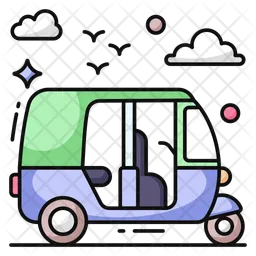 Rickshaw  Icon