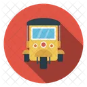Rickshaw Transport Travel Icon